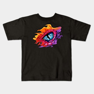 dragon eyes Kids T-Shirt